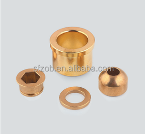 Chất lượng cao cứng mặt bích dầu bằng đồng thiêu kết <span class=keywords><strong>bushing</strong></span> mặt bích bằng đồng kim loại đồng bằng oilless mang - Product Image 2