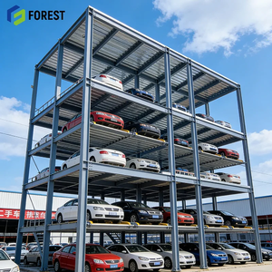 Steel Structure Parking Building Industrial Quick Assembly Sturdy Fast Installation Commercial Solid Auto Deck - Product Image 3