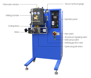 SuperbMelt 380V ประหยัดพลังงานเครื่องมือเครื่องประดับและอุปกรณ์เครื่องหล่ออย่างต่อเนื่อง - Product Image 3