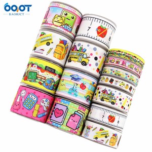 Ruban pour la rentrée scolaire, boîte cadeau DIY, emballage, cadeau pour banquet scolaire et banquet du centenaire, ruban tissé, ruban d'anniversaire - Product Image 1
