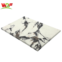 Panneaux composites en pierre artistique moderne, brillants et résistants au feu/au feuillage, écologiques, pour boutiques de luxe (vente en gros)
