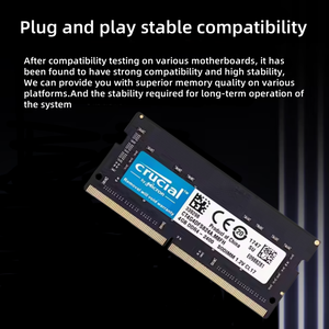 Crucial <span class=keywords><strong>RAM</strong></span> DDR4 <span class=keywords><strong>4GB</strong></span> 8GB 16GB 2133 2400 2666 Mhz SODIMM DDR4 Laptop <span class=keywords><strong>Ram</strong></span> PC4 3200 19200 21300 260PIN 25600 V - Product Image 4
