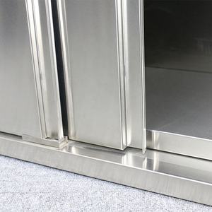 <b>Working</b> <b>Table</b> Storage Cabinet Kitchen Use Assembly Space Customized Material Stainless Steel Cabinet - Product Image 4