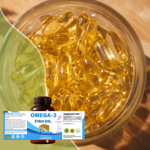 OEM Ultimate Omega-3 Gel morbido ad alta efficienza pesce e olio di gamberetti integratore con EPA e DHA capsule di olio di pesce di mare profondo - Product Image 2