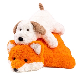 Nouveau jouet en peluche couché Crocodile confortable en peluche renard oreiller mignon chien en peluche oreiller - Product Image 2