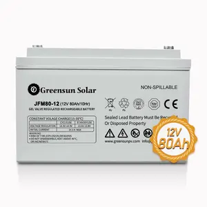 12V 7Ah 30Ah 70Ah储能电池高质量长寿命Agm电池12v太阳能系统本地分配器