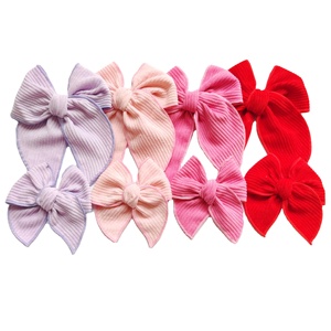 Bandeau arc en tissu côtelé de style européen 5cm pince crocodile ou style arc <span class=keywords><strong>fable</strong></span> en nylon - Product Image 2