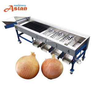 Máquina Clasificadora de Alta Capacidad para Naranjas, Cebollas y Tomates, Máquina Clasificadora Comercial de Rodillos para Ajo, Limón y Patatas - Product Image 1