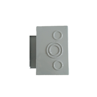 Boîtier pour instrument électronique Couvercle à vis en acier doux Boîte de jonction Tailles 6x6x4 6x4 6x4 9x6x4 9x9x6 12x6 Pouces