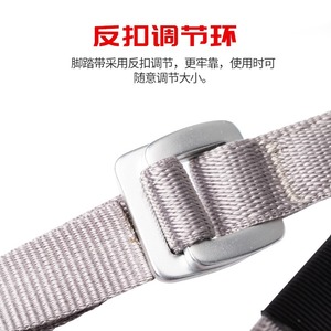 Ascendedor de pie Camnal, agarre de cuerda de 8-13 mm, equipo de escalada de aleación de aluminio para espeleología y montañismo - Product Image 4