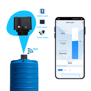 Capteur de niveau de carburant diesel à ultrasons sans fil pour panneau solaire domestique intelligent, pour la surveillance à distance des réservoirs d'eau industriels sur toiture - Product Image 4