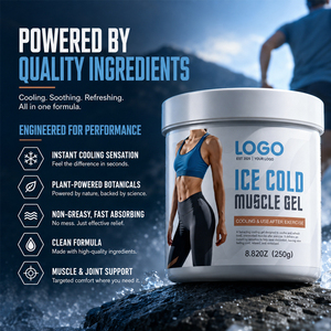 Gel Muscular Frío Instantáneo, Alivia el Malestar Muscular, Refresca, Recarga Energía, Absorción Rápida, Sin Residuos, Recuperación Post-Entrenamiento - Product Image 3