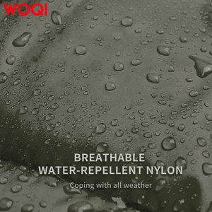 Saco de Dormir Tipo Capa para Exteriores WOQI, Poncho con Capucha Resistente al Viento, Transpirable, de Nailon, Unisex, para Adultos, Uso Casual - Product Image 1