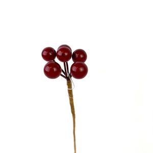 يدوية الصنع صغيرة التوت فرع الفاكهة الاصطناعية هالوين والشتاء عطلة عيد الميلاد مختارات للزينة - Product Image 2