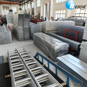 Système de gestion des câbles en aluminium certifié CE BESCA, léger, résistant à la corrosion, idéal pour les centres de données et les projets d'énergie renouvelable - Product Image 1