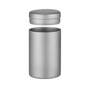 Serie <span class=keywords><strong>BOT</strong></span> de titanio, tarro de té de titanio, bote de té de tamaño Mini, tarro de lata portátil ultraligero para té, café, mochilero, <span class=keywords><strong>Camping</strong></span> - Product Image 4