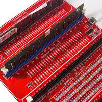 Carte de diagnostic de mémoire RAM pour ordinateur de bureau 4 en 1, nouvelle, DDR3 DDR4 DDR5, outil de réparation avec lumière, carte de diagnostic
