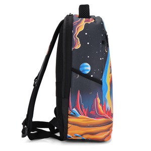 <span class=keywords><strong>2025</strong></span> steller trăng thăm dò PVC Ba lô dây kéo trọng lượng nhẹ thiết kế thời trang có tính năng chai nước túi cho trung học - Product Image 3