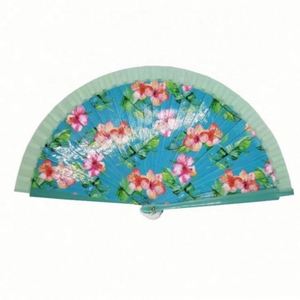 Custom Produce Folding Dance Performance <b>Digital</b> <b>Printing</b> Spanish Wood Hand Fan - Product Image 4