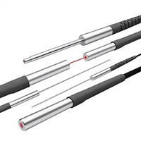 Sonde de capteur à fibre optique cylindrique, réflexion diffuse, filetage M3/M4, modèle NF-D34F pour l'automatisation