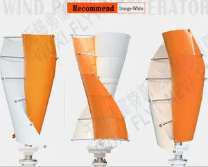 Turbina eólica vertical trifásica de baja velocidad 800W 12V 1000W 2000W 3000W 5000W 10kw 24V 48V para farola - Product Image 3
