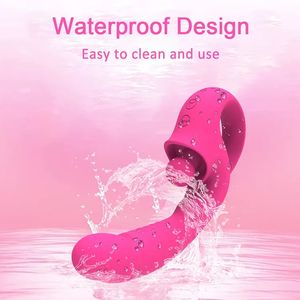 Vibratore Spot 2 in 1 G per stimolazione multipla realistico Dildo vibratore clitorideo stimolatore adulti giocattoli per donne - Product Image 6