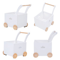 Poussette trotteur pour bébé Artefact de trotteur pour bébé Poussette de rangement pour bébé