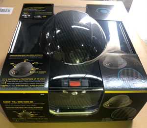 Helm Keselamatan SAFENDER WHE4W Full Brim V-Shape HDPE 6 Titik Suspensi Tanpa Slot Bersertifikasi CE Sesuai ANSI Warna Dapat Disesuaikan - Product Image 3