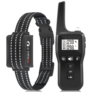 2024 gran oferta equipo eléctrico <span class=keywords><strong>collar</strong></span> de entrenador de perros producto con collares de entrenamiento de perros de corteza automática remota - Product Image 3