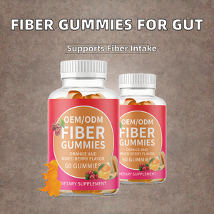 Complément alimentaire prébiotique en fibres OEM, saveur <span class=keywords><strong>orange</strong></span> et fruits rouges, gommes prébiotiques en fibres pour la santé intestinale - Product Image 4