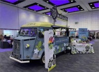 Remolque de Comida Eléctrico Retro Personalizado Citroën con Equipo Comercial de Máquina de Palomitas Eléctrica para Cine Broadway