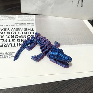 Modèle d'impression 3D de <span class=keywords><strong>Mosasaurus</strong></span>, simulation de dinosaure, décoration animale, en plastique écologique, <span class=keywords><strong>taille</strong></span> moyenne, portable - Product Image 4