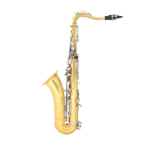 <span class=keywords><strong>Saxophone</strong></span> <span class=keywords><strong>ténor</strong></span> SLADE Factory, prix bas, professionnel, en laiton doré, couleur dorée, clés argentées - Product Image 4