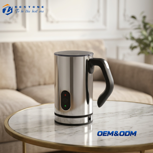 Espumador de Leche Automático de 500W, Calentador de Leche con Batidores Adicionales para Capuchino, Chocolate Caliente y Uso Doméstico - Product Image 1