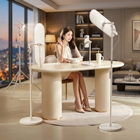Lampe professionnelle pour la beauté des sols, idéale pour le streaming en direct, avec un rendu des couleurs élevé Ra95, éclairage vidéo LED avec affichage des paramètres visuels K33