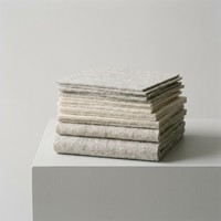 Rouleau de tissu en feutre de laine mérinos aiguilleté écologique en gros, épaisseur, largeur, longueur, couleur, poids moyen, GSM personnalisables, direct usine