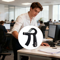 Compteur numérique pour exercices de préhension, entraîneur de force réglable pour le renforcement des avant-bras et des doigts