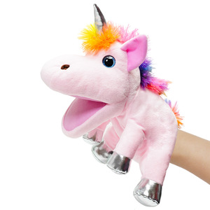 Giocattolo di Peluche Educativo <span class=keywords><strong>per</strong></span> <span class=keywords><strong>Bambini</strong></span> a Prezzo di Fabbrica, Marionetta a Mano <span class=keywords><strong>Bob</strong></span> Bilby Unicorse in Poliestere e Cotone PP - Product Image 1