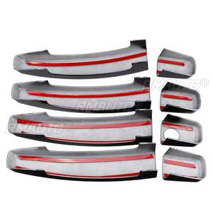 Garniture de poignée de porte extérieure de voiture pour Chevrolet Cruze Camaro Malibu Sonic Volt Aveo – Coque de protection décorative pour poignée de porte - Product Image 4