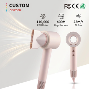 ไดร์เป่าผมระดับมืออาชีพ 110000 รอบต่อนาที หัวเป่าแบบน้ำมันหอมระเหย ไดร์เป่าผมความเร็วสูง 1600 วัตต์ ไดร์เป่าผมไอออนิก BLDC - Product Image 1