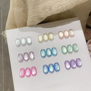 AILANUO Gel Polish Effet Œil de Chat Série Nébuleuse 9 Couleurs - Laque à Ongles Gel Effet Œil de Chat OEM/ODM - Produits de Soin des Ongles Hema TPO - Product Image 3