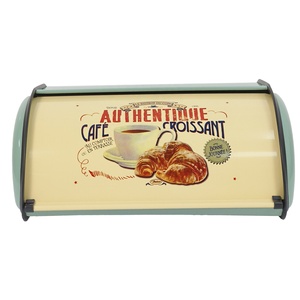Large Capacity Snack Container <strong>Roll</strong> <strong>Top</strong> <strong>Bread</strong> <strong>Bin</strong> Powder Coated Iron Bakery <strong>Bread</strong> Storage Box - Product Image 4