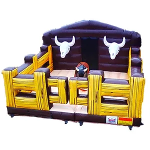 Commerciële Mechanische Bull Ride Opblaasbare Bull Ride Games Mechanische Stier Elektrische Stierengevecht Rit Te Koop