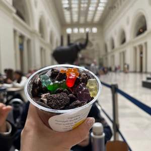 في عبوة مخصصة 92 أو 7 أونصة يمكن التخلص منها كعك اللبن والآيس كريم والحلوى المجمدة من بولي بروبلين شفاف كوب حليب بلاستيكي للحيوانات الأليفة مخفوق الحليب مع أغطية بجدار واحد - Product Image 4