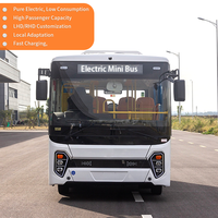 Bus Électrique de Luxe pour la Ville, 19-28 Places, Nouveaux Autocars Urbains, Minibus pour le Transport de Passagers, Transmission Automatique
