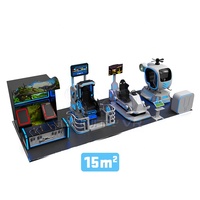 Vr 9D Free Park Design Vr Juego de realidad virtual Entretenimiento Juegos Gane Reality Simulador virtual 9D Juegos para niños Montaña rusa
