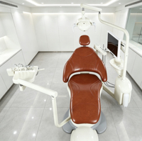 Fauteuil dentaire électrique de haute qualité avec lumière LED pour clinique, hôpital, équipement dentaire certifié CE