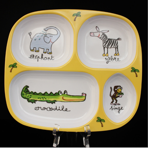 معالجة وتخصيص طبق ميناي A5 المصنوع من الميلامين للأطفال - Product Image 2