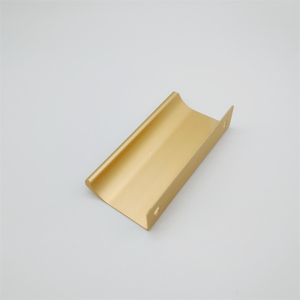 Poignée de tiroir <span class=keywords><strong>longue</strong></span> dissimulée en alliage d'aluminium moderne pour armoire de cuisine, <span class=keywords><strong>commode</strong></span> et salle de bain, installation facile - Product Image 4