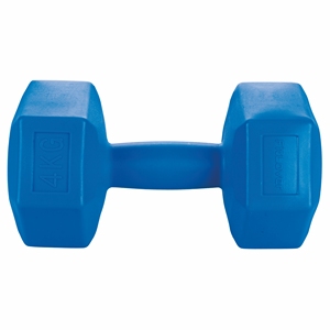 Haltères Galileo Casa PE/SAND 4 KG BLEU Antidérapant Unisexe - Product Image 2